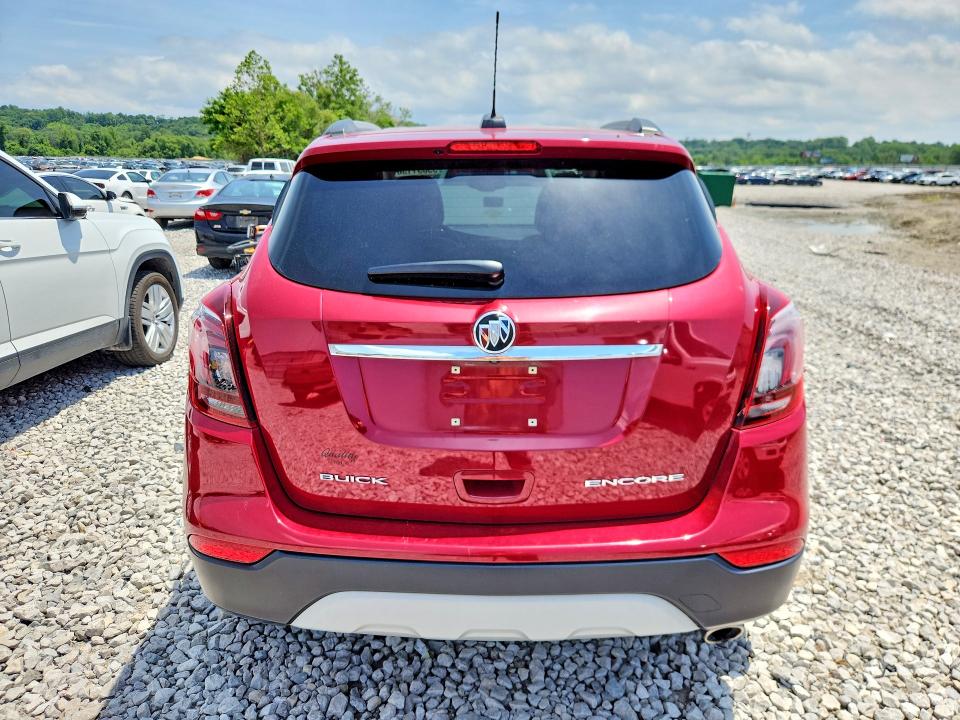 2018 Buick Encore VIN KL4CJCSM6JB713061 COPART salvage auction — HAIL, Il - Salvage Certificate, sold $3,000 on 2026-07-20 (photo 6)