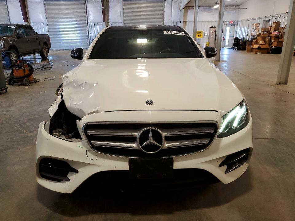 2018 Mercedes-benz E-klasse VIN WDDZF4KB1JA381693 COPART salvage auction — FRONT END, Mn - Cert Of Title-Salvage, sold $5,200 on 2026-07-13 (photo 5)