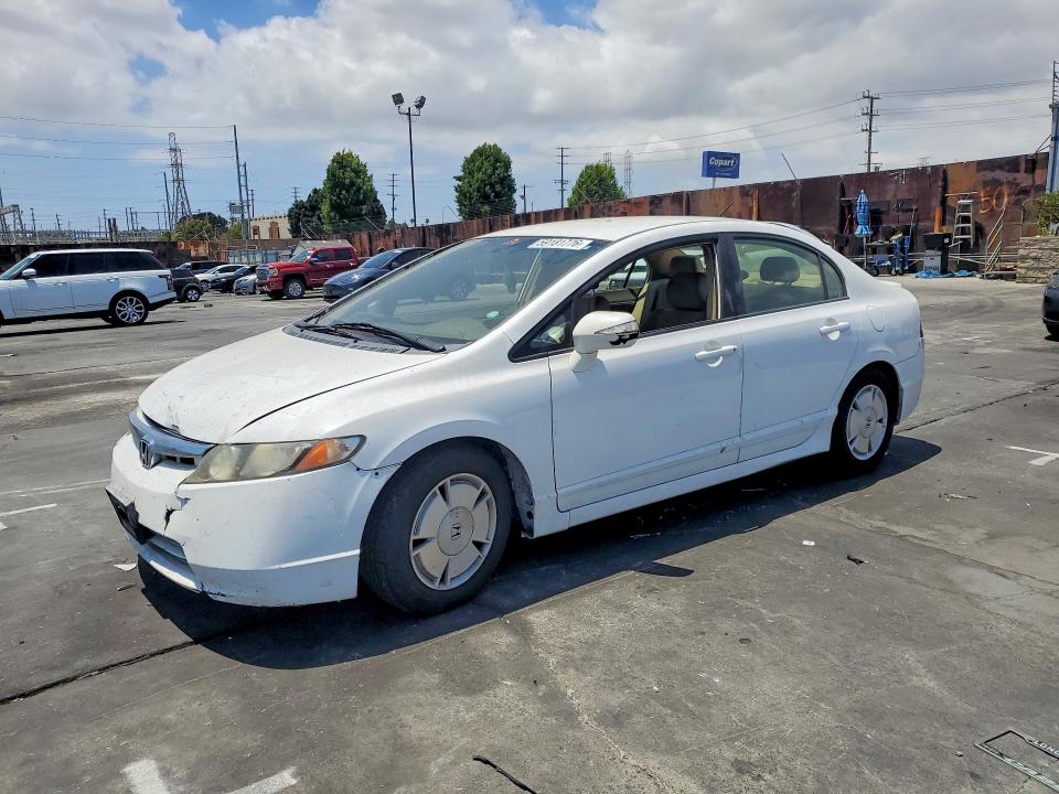 2008 Honda Civic VIN JHMFA362X8S013225 COPART salvage auction — FRONT END, CA - SALVAGE CERTIFICATE, sold $225 on 2026-07-10 (photo 1)