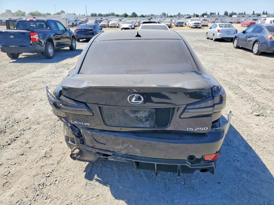 2007 Lexus Is 250 VIN JTHBK262X72043135 COPART salvage auction — REAR END, CA - SALVAGE CERTIFICATE, sold $500 on 2026-07-21 (photo 6)