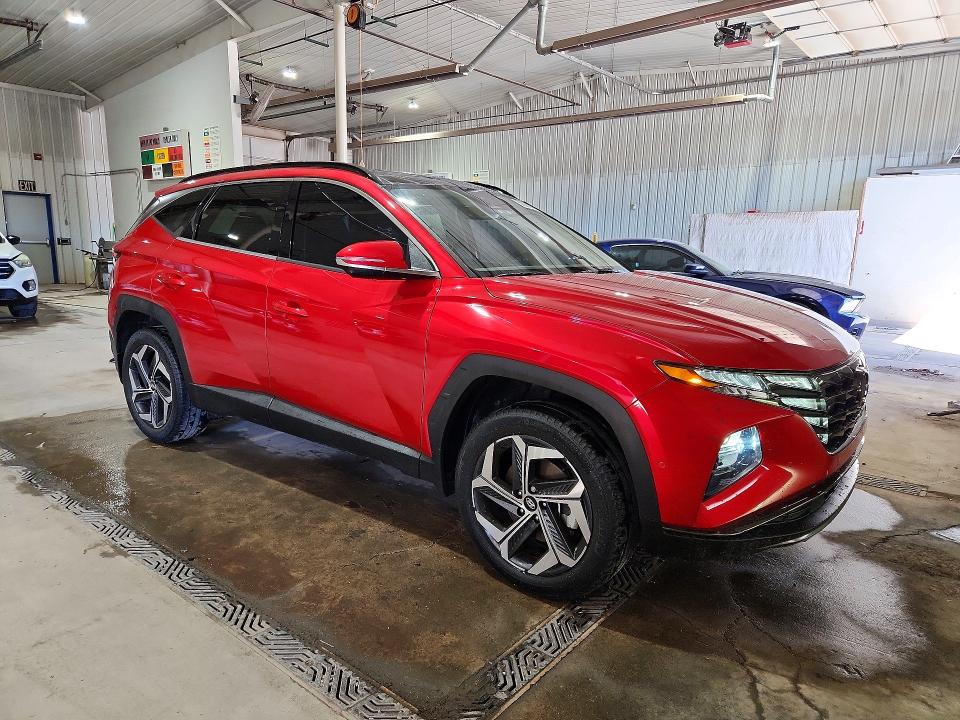 2022 Hyundai Tucson VIN 5NMJECAE8NH084254 COPART salvage auction — REAR END, Pa - Certificate Of Salvage, sold $10,800 on 2026-07-06 (photo 4)
