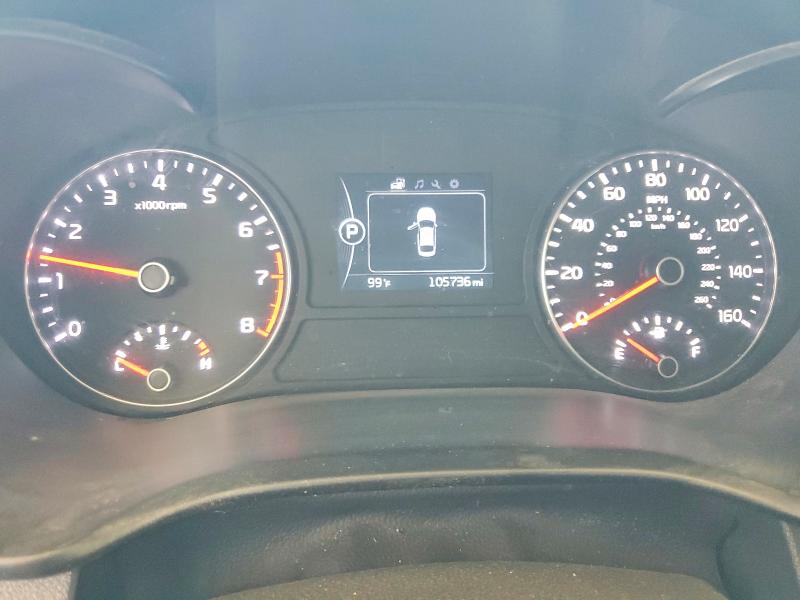 2018 Kia Optima VIN 5XXGT4L32JG195313 COPART salvage auction — FRONT END, Ca - Salvage Certificate, sold $1,300 on 2026-07-02 (photo 9)