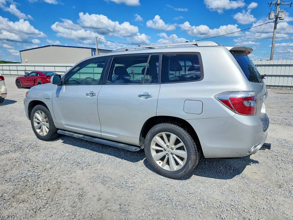 2008 Toyota Highlander VIN JTEEW44A982010892 COPART salvage auction — MECHANICAL, Nc - Salvage Certificate Of Title, sold $175 on 2026-07-29 (photo 2)