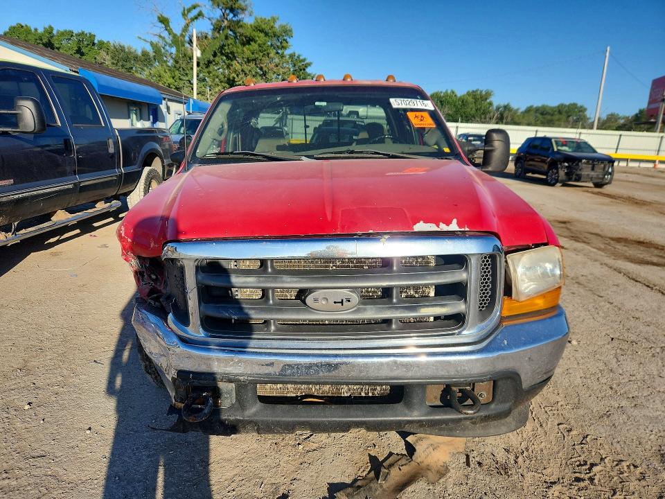 2001 Ford F-250 super duty VIN 3FTNW20F71MA64765 COPART salvage auction — FRONT END, KS - CERT OF TITLE-SALVAGE, sold $650 on 2026-07-08 (photo 5)