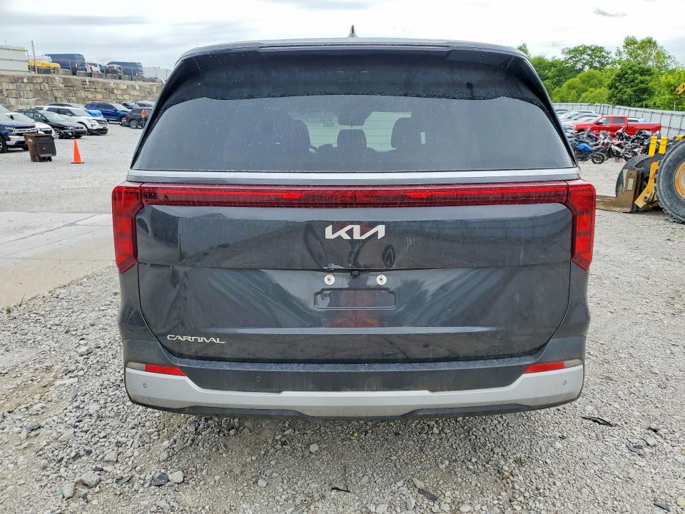 2026 Kia Carnival VIN KNDNB5K37T6600553 COPART salvage auction — FRONT END, VA - CERTIFICATE OF TITLE, sold $15,200 on 2026-07-02 (photo 6)