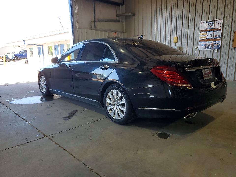 2015 Mercedes-benz S class VIN WDDUG8FB3FA148981 COPART salvage auction — VANDALISM, Ny - Mv-907A Salvage Certificate, sold $9,200 on 2026-07-27 (photo 2)