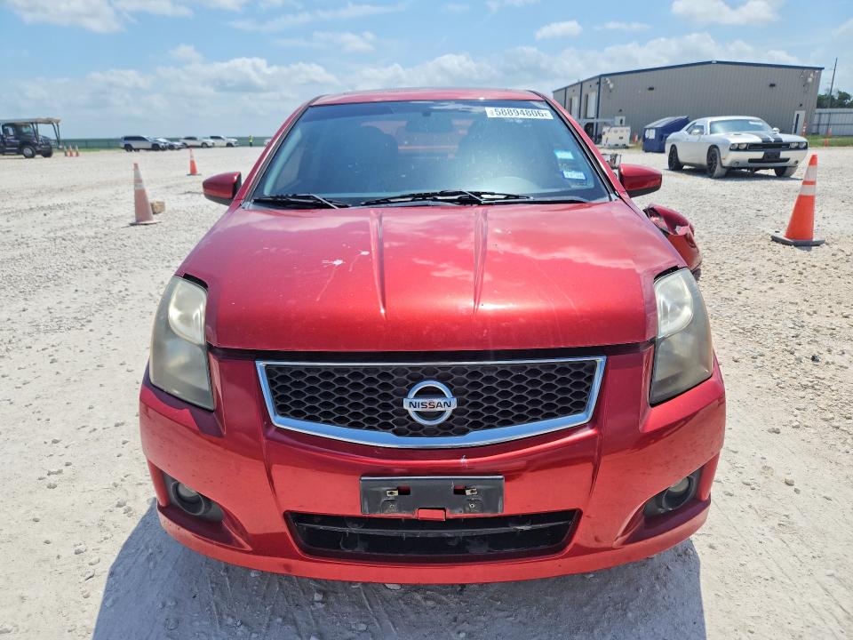 2011 Nissan Sentra VIN 3N1AB6AP7BL702984 COPART salvage auction — REAR END, Tx - Salvage Vehicle Title, sold $1,000 on 2026-07-09 (photo 5)