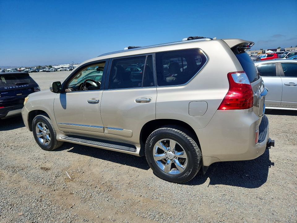 2010 Lexus Gx 460 VIN JTJJM7FX5A5015231 COPART salvage auction — MECHANICAL, CA - SALVAGE CERTIFICATE, sold $7,100 on 2026-07-24 (photo 2)