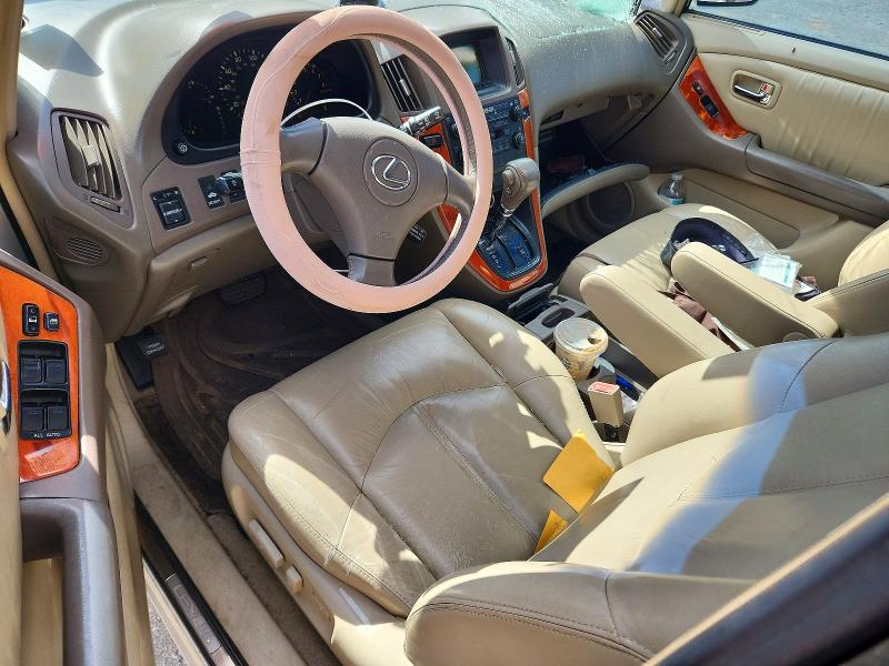 2002 Lexus Rx VIN JTJGF10U120121173 COPART salvage auction — FRONT END, Al - Cert Of Title-Salvage Title, sold $250 on 2026-07-20 (photo 8)