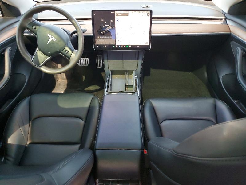 2021 Tesla Model 3 VIN 5YJ3E1EC1MF984659 COPART salvage auction — FRONT END, Ca - Salvage Certificate, sold $6,400 on 2026-07-02 (photo 8)