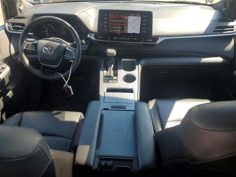 2022 Toyota Sienna VIN 5TDASKFC2NS048910 COPART salvage auction — FRONT END, Ny - Mv-907A Salvage Certificate, sold $14,700 on 2026-07-09 (photo 8)