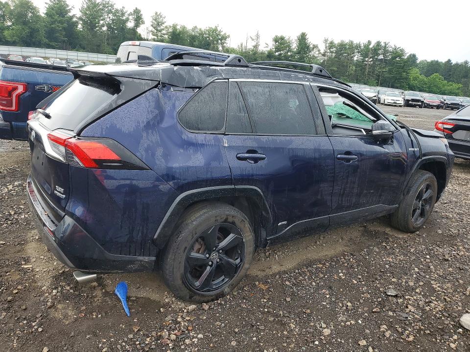 2020 Toyota VIN JTMEWRFV2LD535176 COPART salvage auction — ROLLOVER, Md - Cert Of Salvage > 75% Damage, sold $8,100 on 2026-07-13 (photo 3)