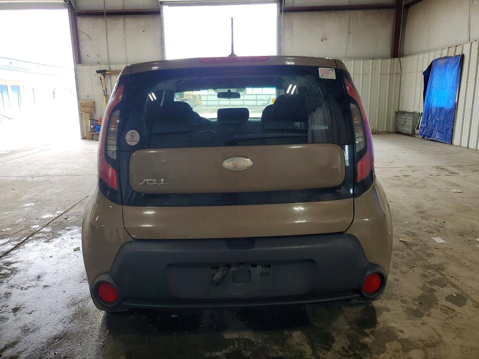 2014 Kia VIN KNDJN2A27E7010928 COPART salvage auction — FRONT END, NY - MV-907A SALVAGE CERTIFICATE, sold $1,400 on 2026-07-27 (photo 6)
