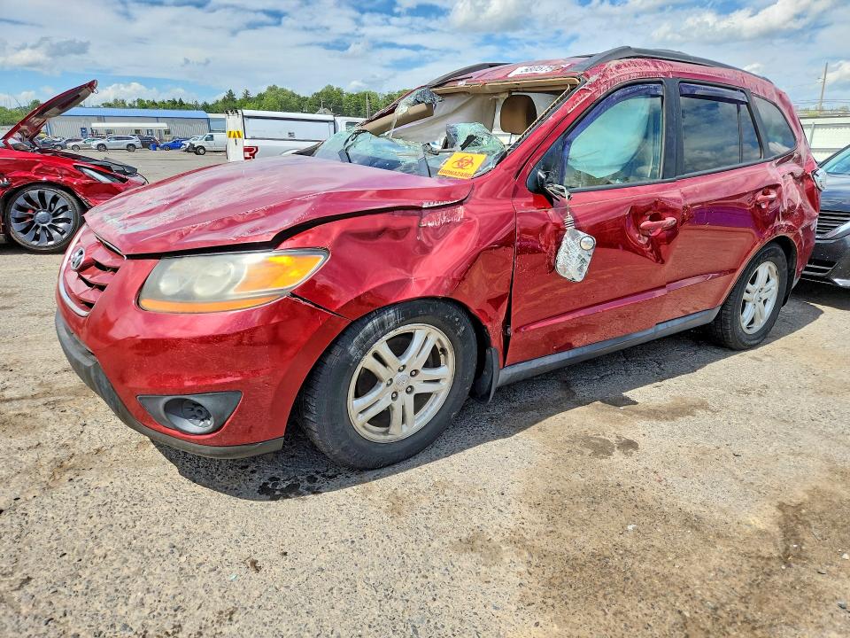 2011 Hyundai Santa fe VIN 5XYZG3ABXBG010794 COPART salvage auction — ROLLOVER, Pa - Cert Of Salv-R=Reconstructed, sold $500 on 2026-07-17 (photo 1)