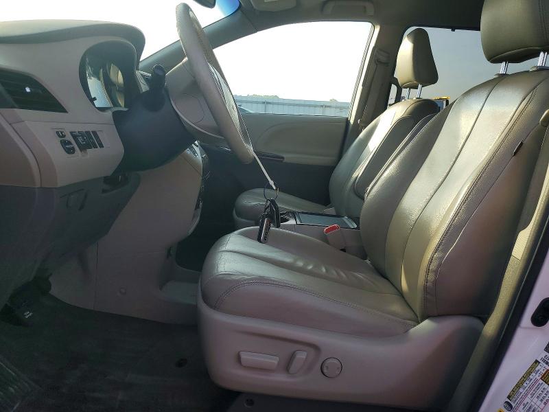 2014 Toyota Sienna VIN 5TDYK3DC6ES457001 COPART salvage auction — FRONT END, Va - Certificate Of Title, sold $4,300 on 2026-07-08 (photo 7)