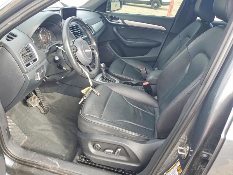 2017 Audi Q3 VIN WA1HCCFS6HR006567 COPART salvage auction — FRONT END, Tx - Salvage Vehicle Title, sold $125 on 2026-07-30 (photo 7)