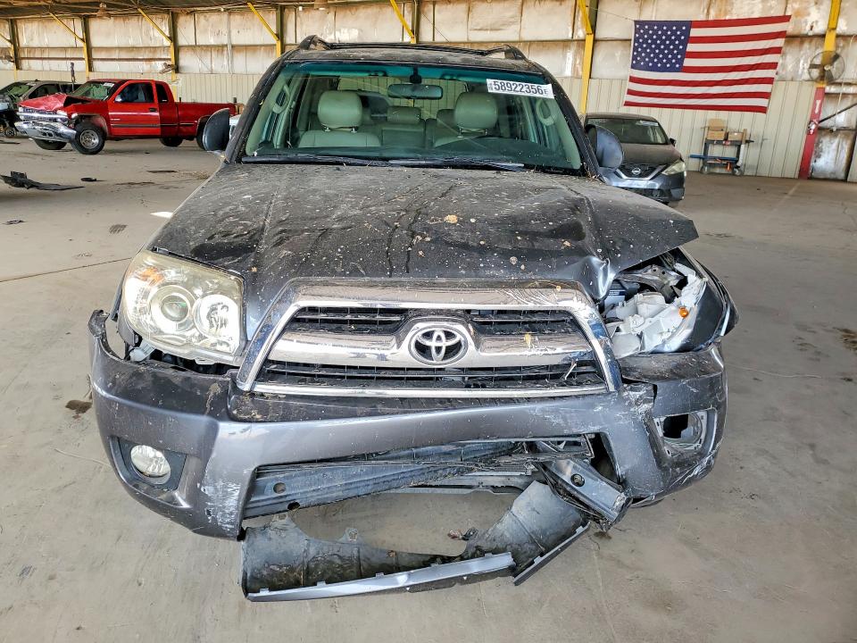 2008 Toyota 4runner VIN JTEZU14R08K014437 COPART salvage auction — FRONT END, Id - Salvage Certificate Of Title, sold $2,450 on 2026-07-22 (photo 5)