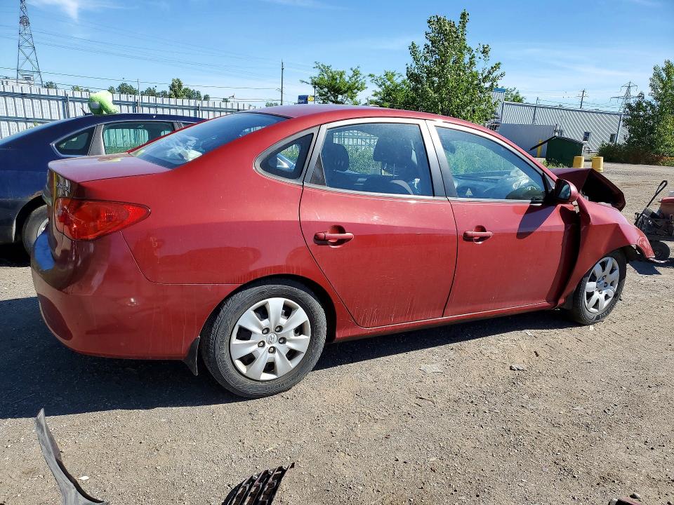 2010 Hyundai Elantra VIN KMHDU4AD4AU992910 COPART salvage auction — FRONT END, ON - PERMIT SALVAGE, sold $200 on 2026-07-23 (photo 3)