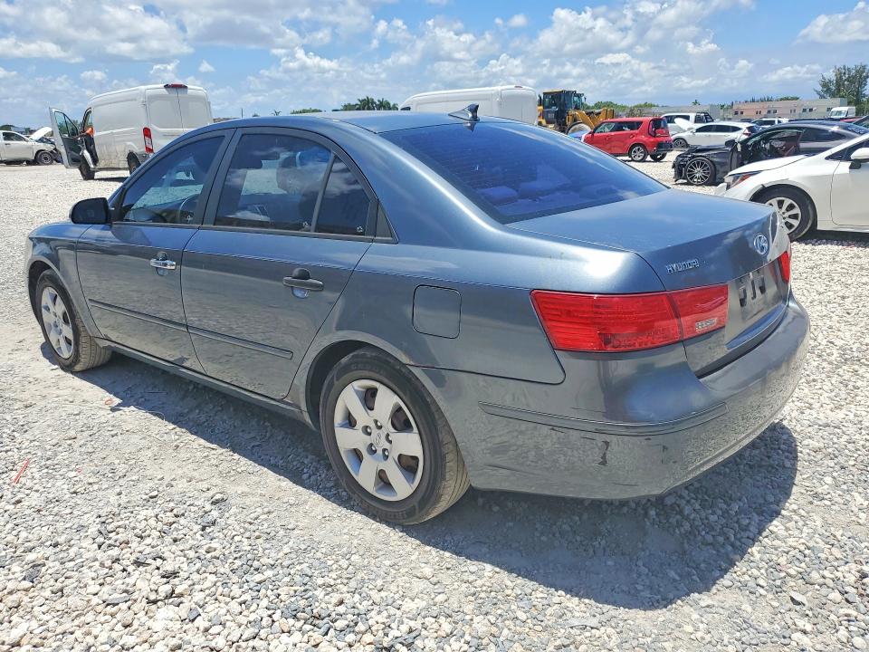 2009 Hyundai Sonata VIN 5NPET46C19H503137 COPART salvage auction — FRONT END, FL - CERT OF TITLE SLVG REBUILDABLE, sold $725 on 2026-07-10 (photo 2)