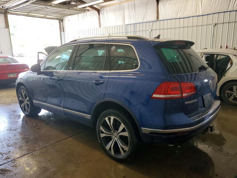 2017 Volkswagen Touareg VIN WVGRF7BP9HD004105 COPART salvage auction — MECHANICAL, Wv - Certificate Of Title, sold $1,400 on 2026-07-11 (photo 2)