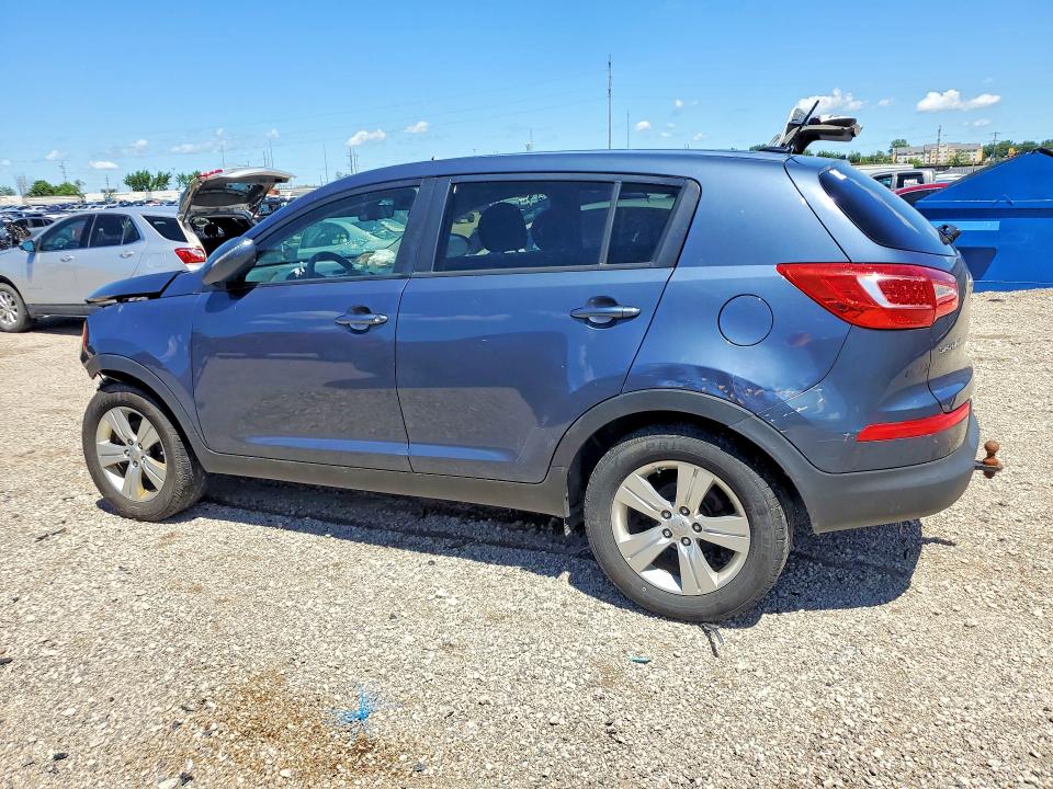 2013 Kia Sportage VIN KNDPB3A20D7533683 COPART salvage auction — FRONT END, Ia - Cert Of Title-Salvage Title, sold $1,150 on 2026-07-22 (photo 2)