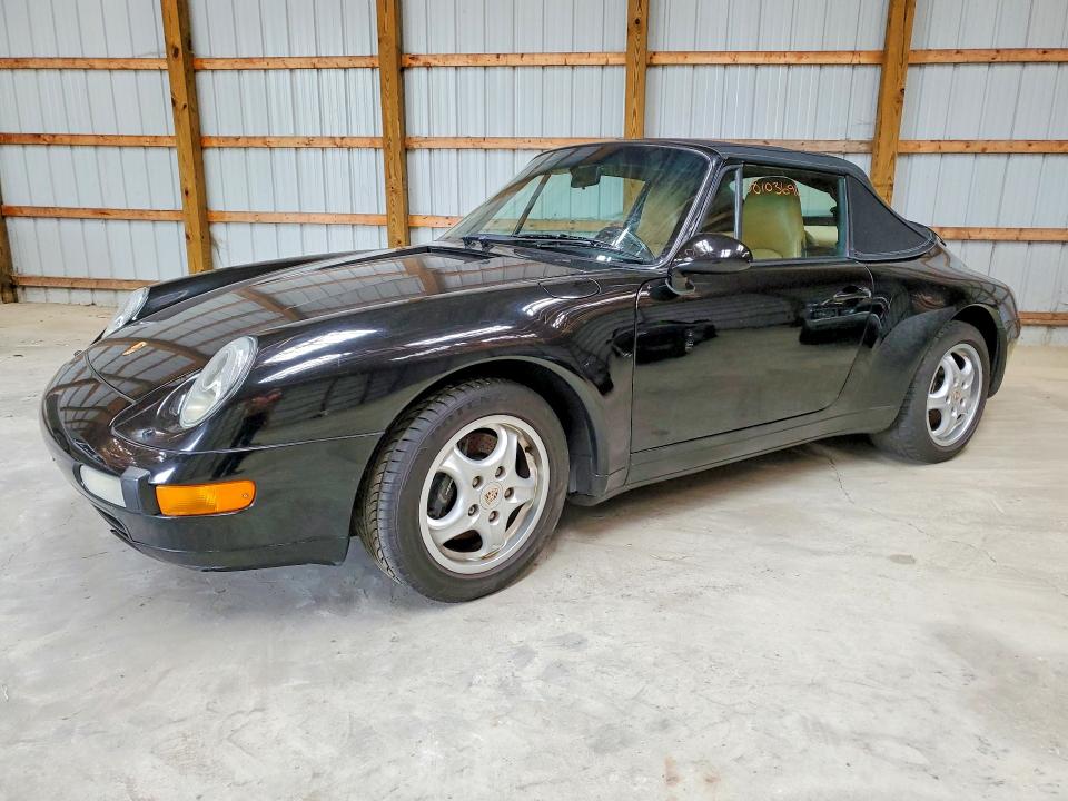 1995 Porsche 911 VIN WP0CA2994SS340993 COPART salvage auction — MINOR DENT/SCRATCHES, Ny - Mv-907A Salvage Certificate (P), sold $42,750 on 2026-07-27 (photo 1)