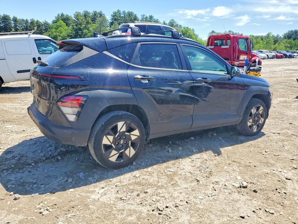 2024 Hyundai Kona VIN KM8HBCAB0RU137066 COPART salvage auction — FRONT END, Ma - Cert Of Title-Salvage, sold $100 on 2026-07-23 (photo 3)