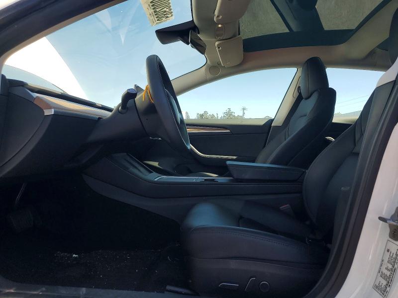 2023 Tesla VIN 5YJ3E1EA1PF709361 COPART salvage auction — REAR END, CA - SALVAGE CERTIFICATE, sold $10,000 on 2026-07-27 (photo 7)