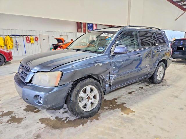 2003 Toyota Highlander VIN JTEGF21A330078143 COPART salvage auction — FRONT END, Tx - Salvage Vehicle Title, sold $700 on 2026-07-28 (photo 1)