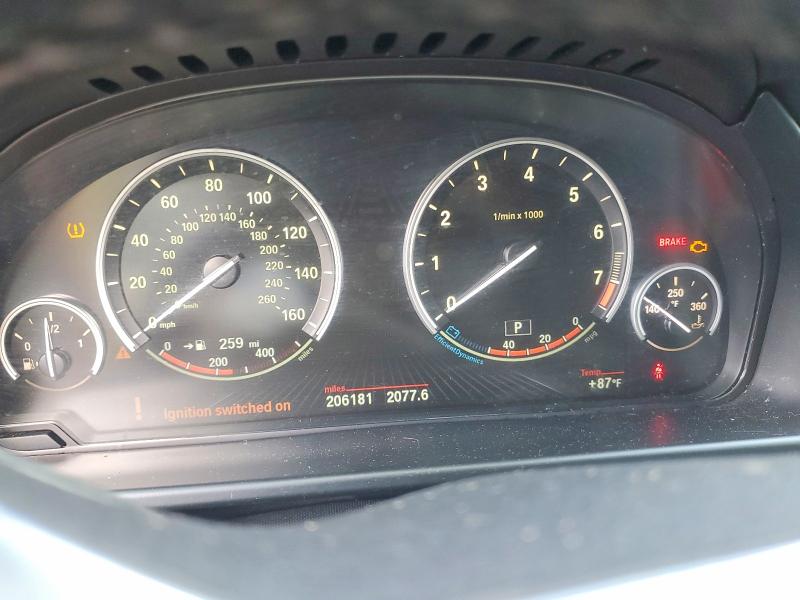 2018 BMW X5 VIN 5UXKR0C54J0X91963 COPART salvage auction — FRONT END, Ga - Certificate Of Title (P), sold $7,200 on 2026-07-31 (photo 9)