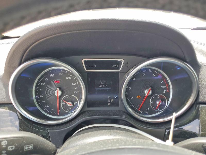 2019 Mercedes-benz Gls-klasse VIN 4JGDF6EE9KB210655 COPART salvage auction — FRONT END, Tx - Salvage Vehicle Title, sold $2,950 on 2026-07-24 (photo 9)