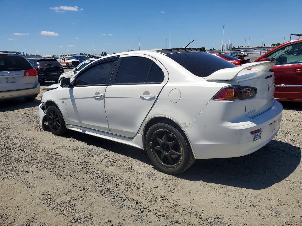 2010 Mitsubishi Lancer VIN JA32U8FW9AU002572 COPART salvage auction — FRONT END, CA - SALVAGE CERTIFICATE, sold $525 on 2026-07-09 (photo 2)