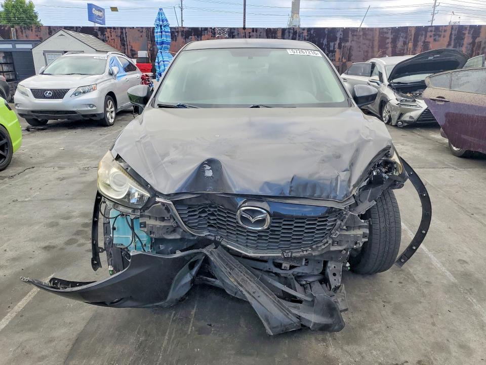 2014 Mazda VIN JM3KE2CY9E0354573 COPART salvage auction — FRONT END, Ca - Salvage Certificate, sold $2,100 on 2026-07-06 (photo 5)