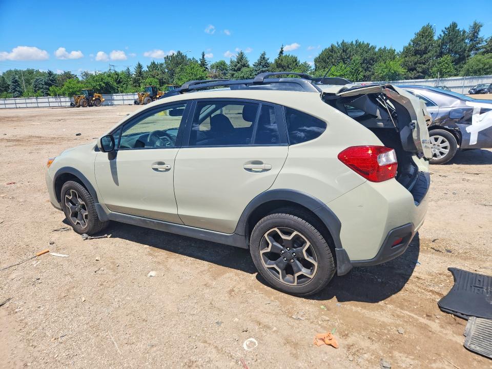 2014 Subaru Xv VIN JF2GPAVC8E8244749 COPART salvage auction — REAR END, Il - Salvage Certificate, sold $2,250 on 2026-07-30 (photo 2)