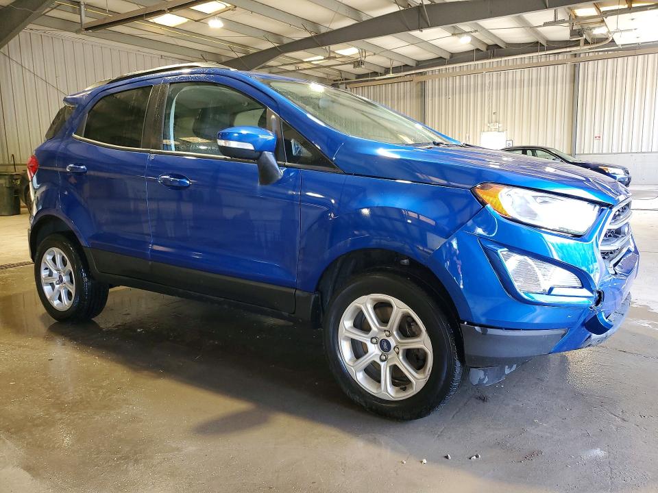 2022 Ford Ecosport VIN MAJ6S3GL1NC464433 COPART salvage auction — FRONT END, Pa - Certificate Of Salvage, sold $525 on 2026-07-29 (photo 4)