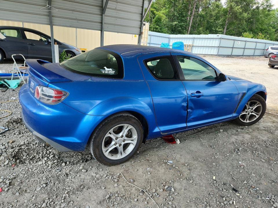2004 Mazda Rx-8 VIN JM1FE17N840109413 COPART salvage auction — SIDE, Ga - Cert Of Title-Salvage, sold $800 on 2026-07-21 (photo 3)