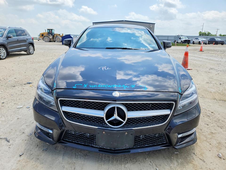 2014 Mercedes-benz VIN WDDLJ7DB2EA122851 COPART salvage auction — UNDERCARRIAGE, Tx - Salvage Vehicle Title, sold $350 on 2026-07-30 (photo 5)