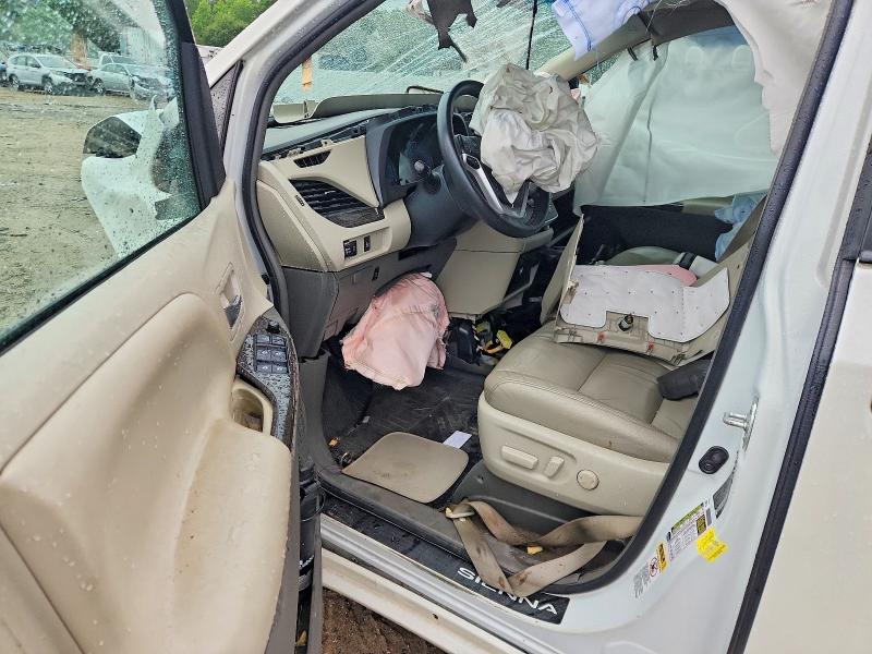 2017 Toyota Sienna VIN 5TDYZ3DC3HS885284 COPART salvage auction — FRONT END, Id - Salvage Certificate Of Title, sold $1,600 on 2026-07-28 (photo 8)