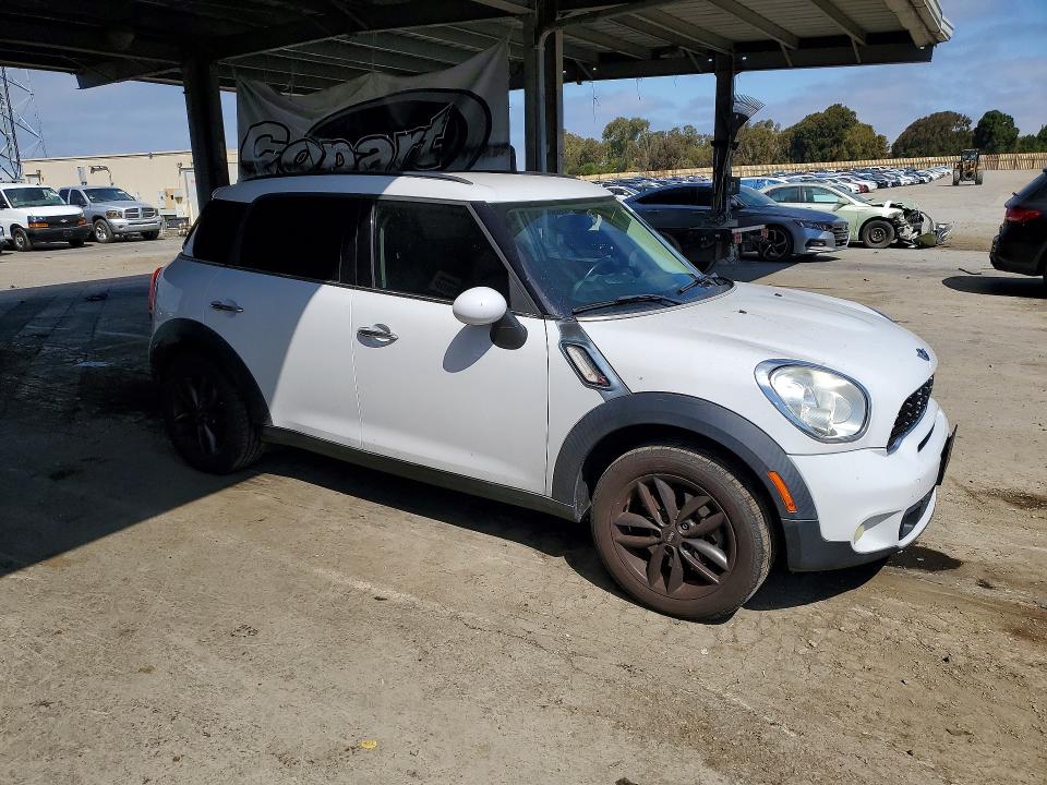 2012 Mini Cooper VIN WMWZC3C52CWM27878 COPART salvage auction — REAR END, Ca - Salvage Certificate, sold $500 on 2026-07-14 (photo 4)