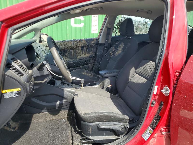2015 Kia Forte VIN KNAFX4A6XF5299506 COPART salvage auction — FRONT END, In - Cert Of Title-Salvage Title, sold $475 on 2026-07-24 (photo 7)