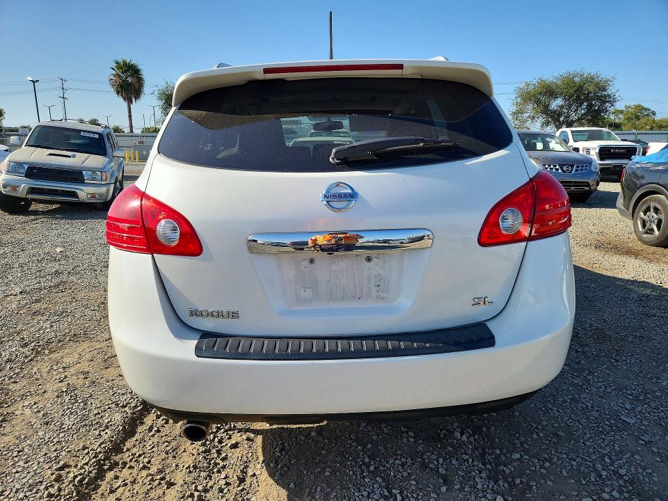 2012 Nissan Rogue VIN JN8AS5MT5CW274638 COPART salvage auction — REAR END, Ca - Salvage Certificate, sold $475 on 2026-07-28 (photo 6)