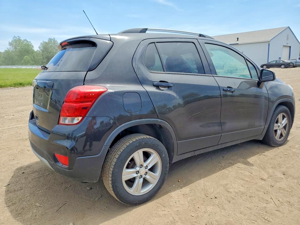 2021 Chevrolet VIN KL7CJLSM9MB373413 COPART salvage auction — FRONT END, Oh - Cert Of Title-Salvage, sold $90 on 2026-07-27 (photo 3)