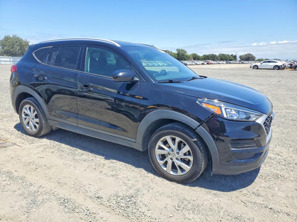 2020 Hyundai Tucson VIN KM8J33A42LU148481 COPART salvage auction — FRONT END, Ca - Dis/Dlr/Exp Only Clean Title (P), sold $4,000 on 2026-07-14 (photo 4)