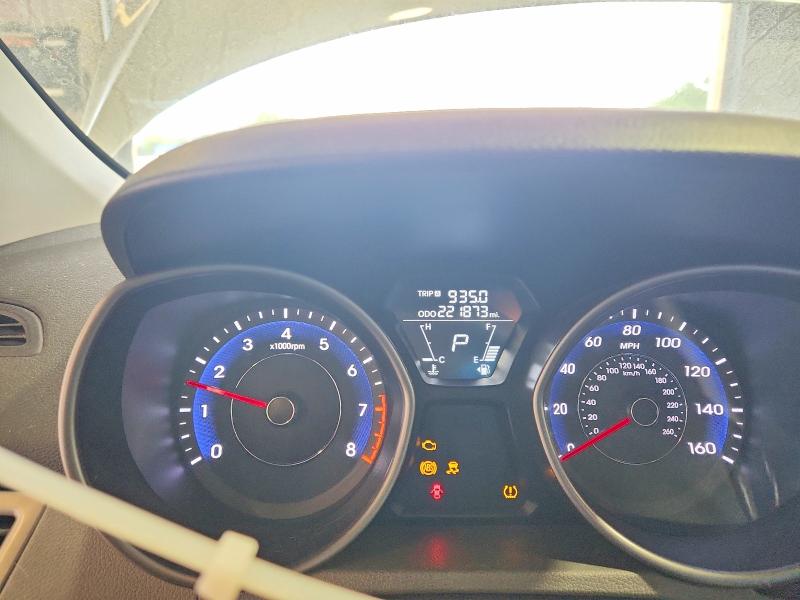 2013 Hyundai Elantra VIN 5NPDH4AE7DH225648 COPART salvage auction — FRONT END, Pa - Cert Of Title, sold $1,150 on 2026-07-21 (photo 9)