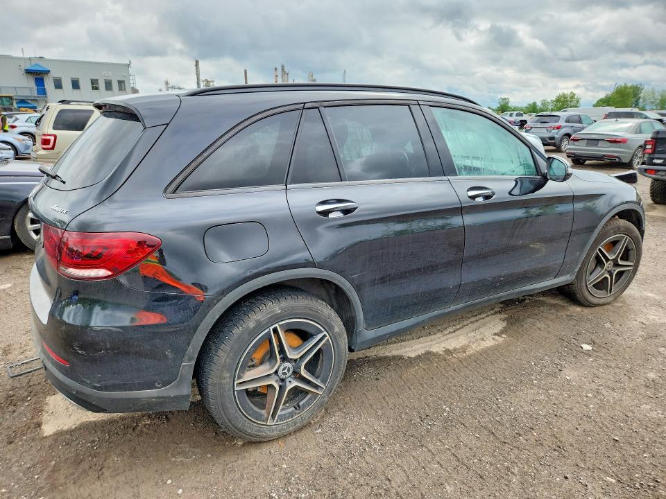2020 Mercedes-benz Glc VIN WDC0G8EB0LV225167 COPART salvage auction — WATER/FLOOD, Salvage Title, sold $8,400 on 2026-08-25 (photo 3)