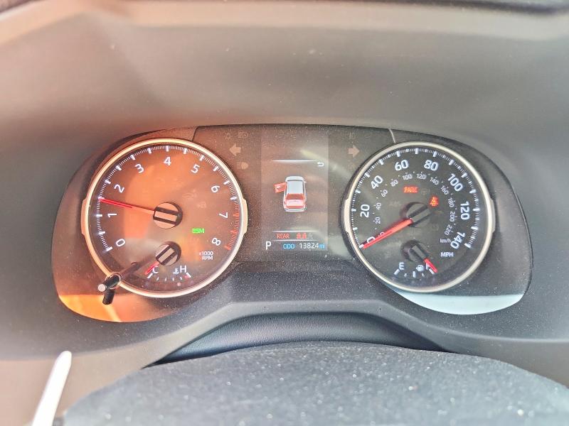 2020 Toyota Rav 4 VIN JTMC1RFV2LD046735 COPART salvage auction — REAR END, Tx - Salvage Vehicle Title, sold $12,400 on 2026-07-31 (photo 9)