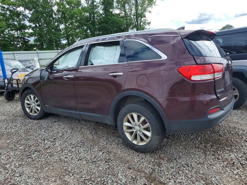 2017 Kia Sorento VIN 5XYPGDA32HG250677 COPART salvage auction — ROLLOVER, NY - MV907A-PARTS ONLY, sold $1,050 on 2026-07-27 (photo 2)