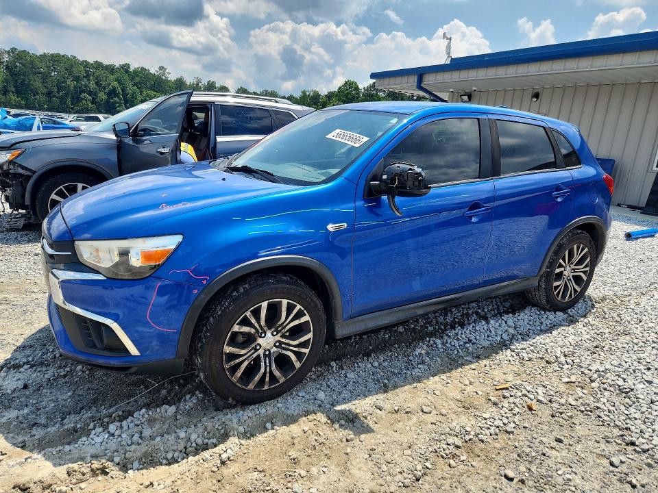 2018 Mitsubishi VIN JA4AP3AU4JU021201 COPART salvage auction — SIDE, Ga - Cert Of Title-Salvage, sold $2,050 on 2026-07-23 (photo 1)