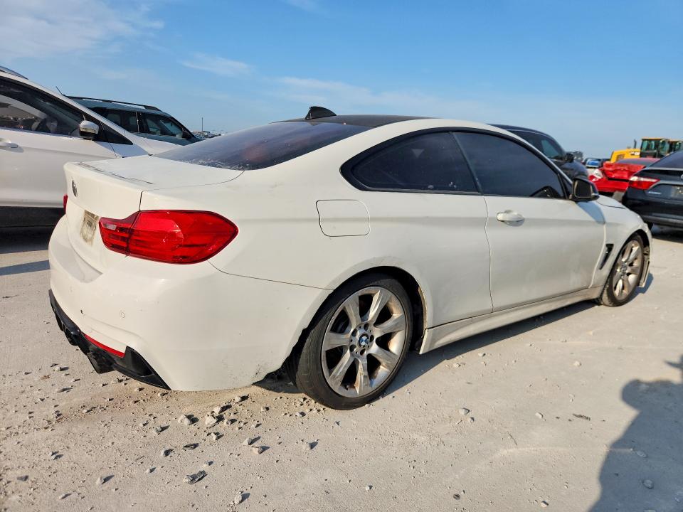 2016 BMW 4 series VIN WBA3R1C51GK529761 COPART salvage auction — FRONT END, TX - CERTIFICATE OF TITLE, sold $650 on 2026-07-28 (photo 3)