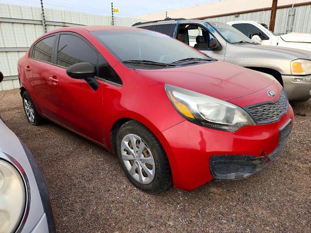 2013 Kia Rio VIN KNADM4A31D6193751 COPART salvage auction — MECHANICAL, Az - Cert Of Title-Previous Salvage, sold $325 on 2026-07-27 (photo 4)